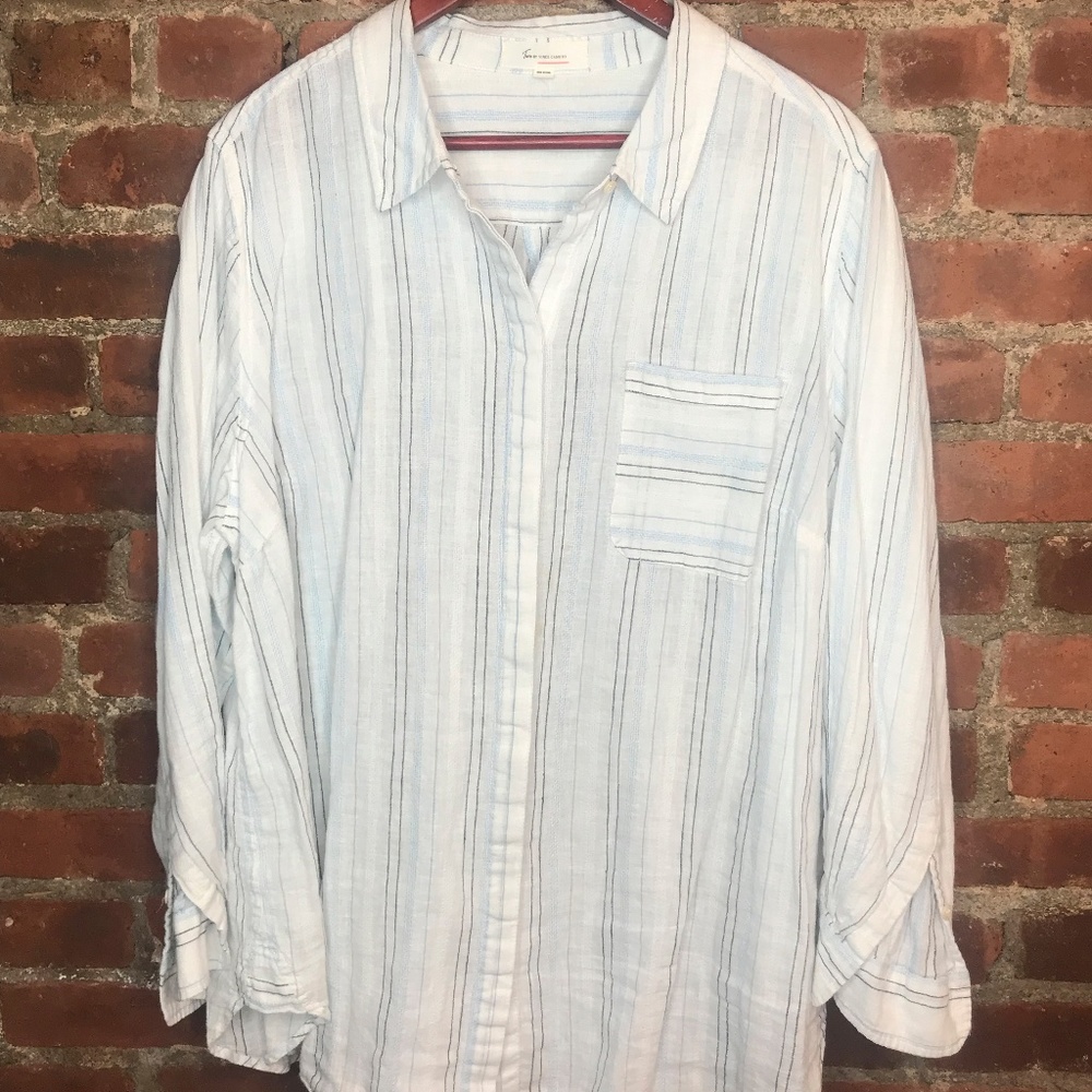 TWO by Vince Camuto Button Down - Plus Size 3x